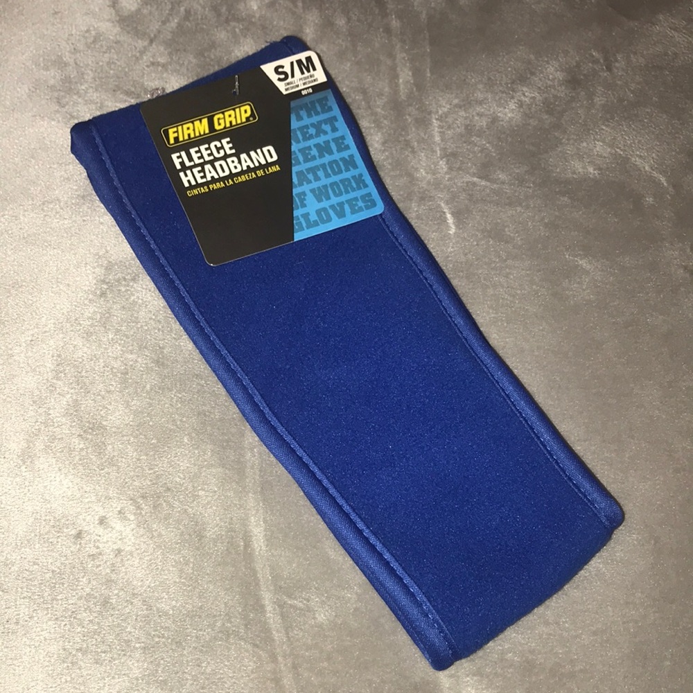 NWT Firm Grip Fleece Headband